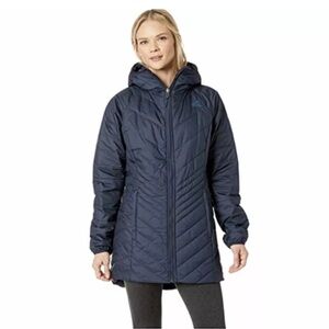 EUC THE NORTH FACE MOSSBUD REVERSIBLE PARKA, SIZE M